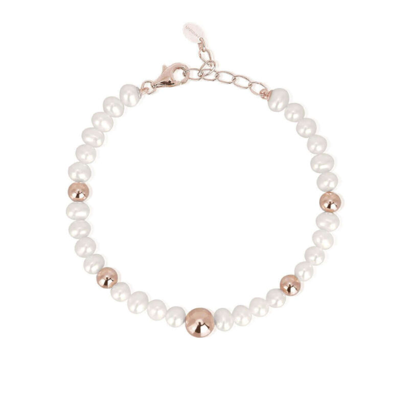 Mabina Bracciale Perle Argento Rosato 533299 Bracciale 2