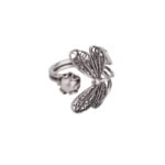 Yvone Christa Retrochic Butterfly Ring W. Pearl R5360p Anelli Anelli 5