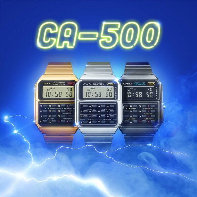 Casio CA-500WEG-1A CASIO 5