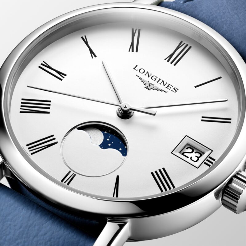 LONGINES ELEGANT COLLECTION MOONPHASE L4.330.4.11.2 Longines Elegant Collection 6