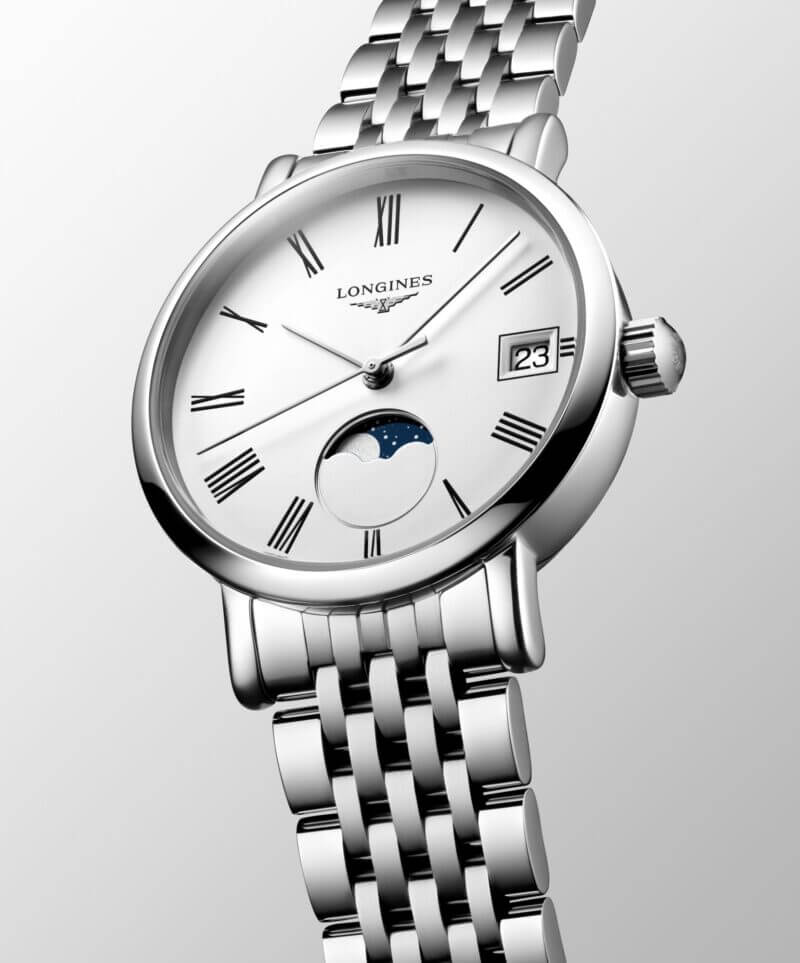 LONGINES ELEGANT COLLECTION MOONPHASE L4.330.4.11.6 Longines Elegant Collection 5