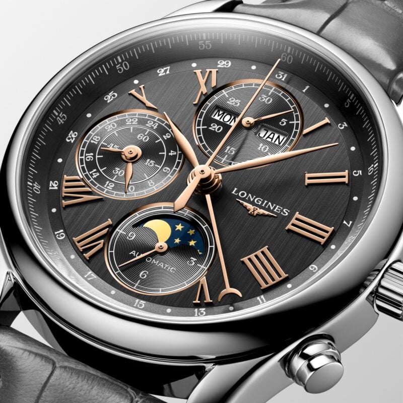 LONGINES MASTER COLLECTION CHRONO MOONPHASE L2.673.4.61.2 Longines Master Collection 8