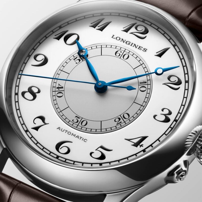 LONGINES WEEMS SECOND-SETTING WATCH L2.713.4.13.0 Heritage Avigation 8