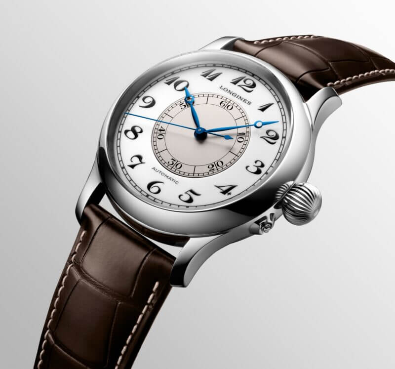 LONGINES WEEMS SECOND-SETTING WATCH L2.713.4.13.0 Heritage Avigation 3