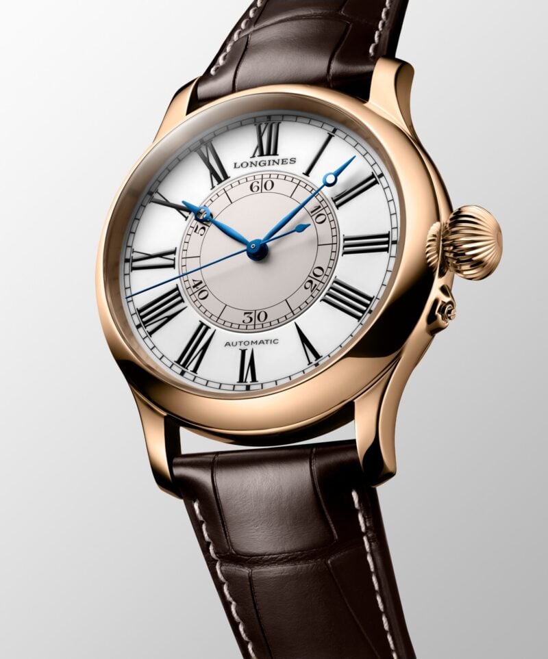 LONGINES WEEMS SECOND-SETTING WATCH L2.713.8.11.0 Heritage Avigation 7