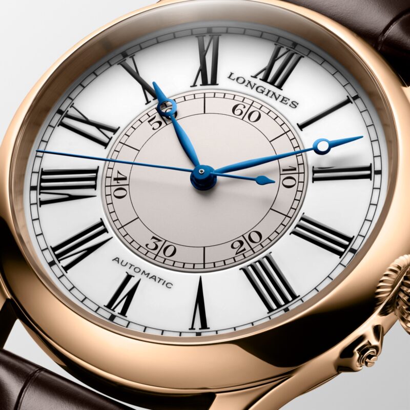 LONGINES WEEMS SECOND-SETTING WATCH L2.713.8.11.0 Heritage Avigation 8