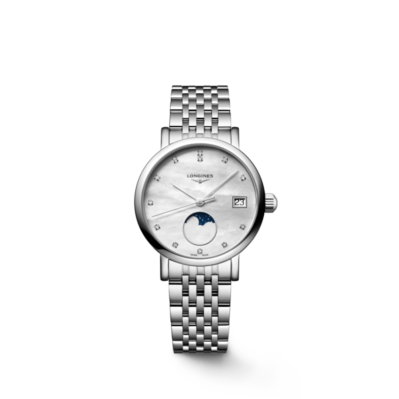 LONGINES ELEGANT COLLECTION MOONPHASE L4.330.4.87.6 Longines Elegant Collection 2