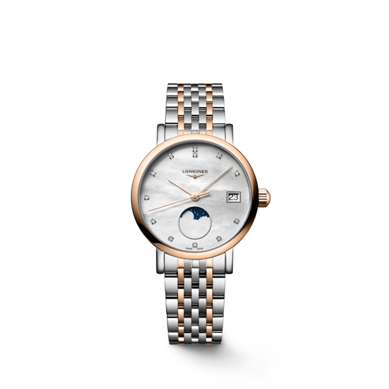 LONGINES ELEGANT COLLECTION MOONPHASE L4.330.5.87.7 Longines Elegant Collection 2