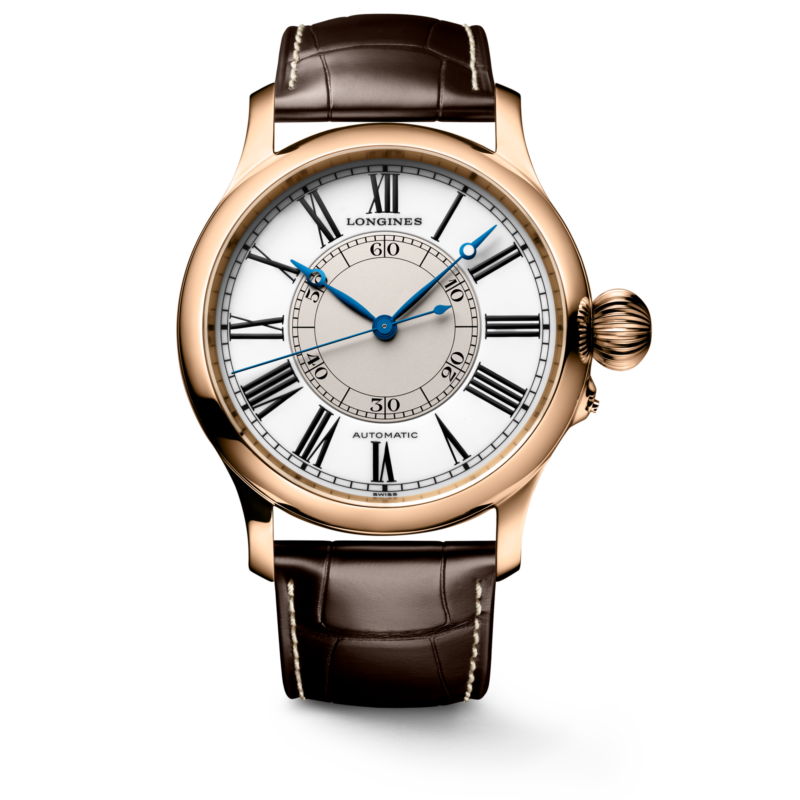 LONGINES WEEMS SECOND-SETTING WATCH L2.713.8.11.0 Heritage Avigation 2