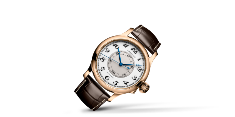 LONGINES WEEMS SECOND-SETTING WATCH L2.713.8.13.0 Heritage Avigation 2