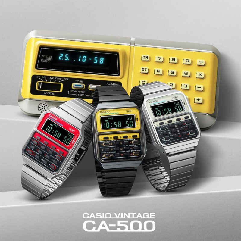 Casio CA-500WE-7B CASIO 3